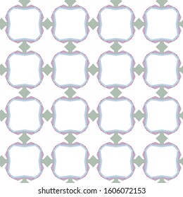 Seamless geometric ornamental vector pattern. Abstract background