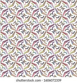 Seamless geometric ornamental vector pattern. Abstract background