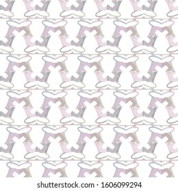 Seamless geometric ornamental vector pattern. Abstract background