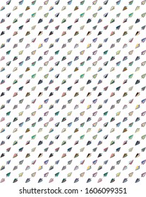 Seamless geometric ornamental vector pattern. Abstract background