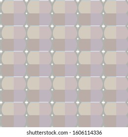 Seamless geometric ornamental vector pattern. Abstract background