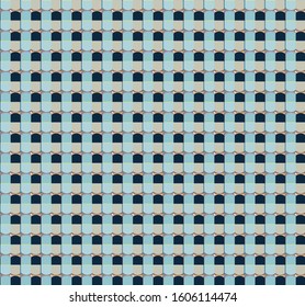 Seamless geometric ornamental vector pattern. Abstract background