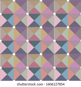 Seamless geometric ornamental vector pattern. Abstract background