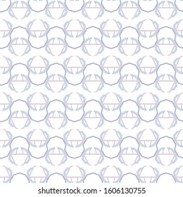 Seamless geometric ornamental vector pattern. Abstract background