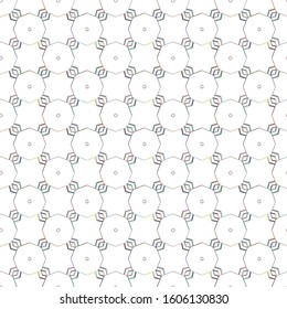 Seamless geometric ornamental vector pattern. Abstract background