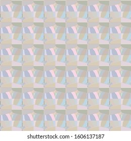Seamless geometric ornamental vector pattern. Abstract background