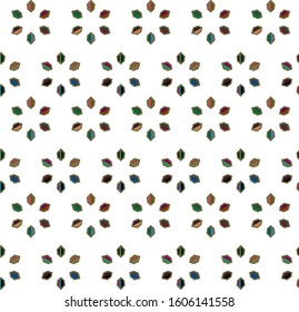 Seamless geometric ornamental vector pattern. Abstract background