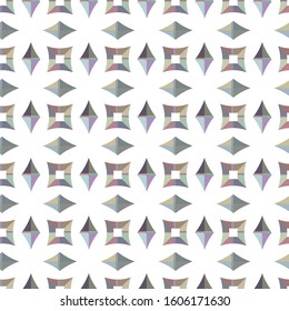Seamless geometric ornamental vector pattern. Abstract background