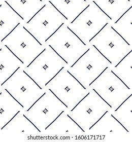 Seamless geometric ornamental vector pattern. Abstract background