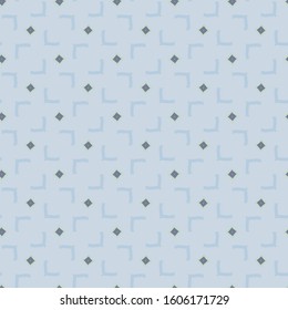 Seamless geometric ornamental vector pattern. Abstract background