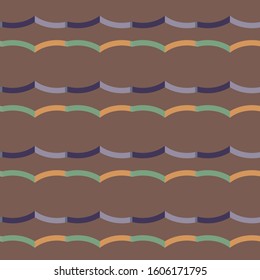 Seamless geometric ornamental vector pattern. Abstract background