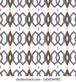 Seamless geometric ornamental vector pattern. Abstract background