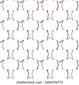 Seamless geometric ornamental vector pattern. Abstract background