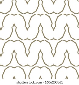 Seamless geometric ornamental vector pattern. Abstract background