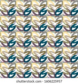 Seamless geometric ornamental vector pattern. Abstract background