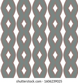 Seamless geometric ornamental vector pattern. Abstract background