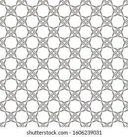Seamless geometric ornamental vector pattern. Abstract background