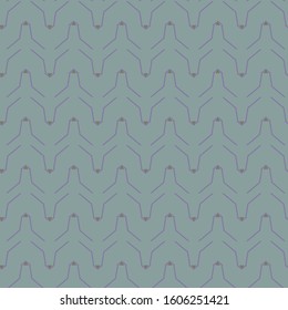 Seamless geometric ornamental vector pattern. Abstract background
