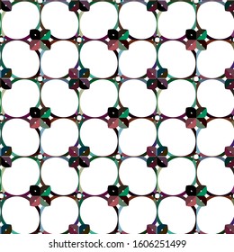 Seamless geometric ornamental vector pattern. Abstract background