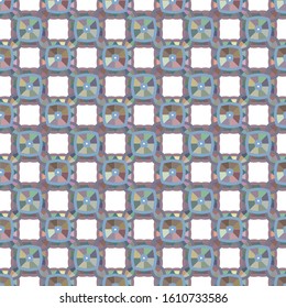 Seamless geometric ornamental vector pattern. Abstract background