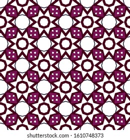 Seamless geometric ornamental vector pattern. Abstract background