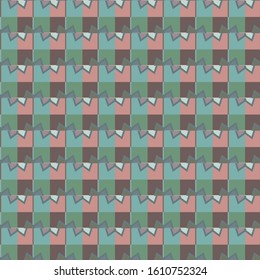 Seamless geometric ornamental vector pattern. Abstract background