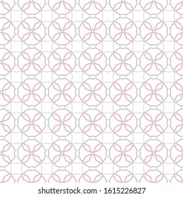 Seamless geometric ornamental vector pattern. Abstract background