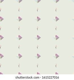 Seamless geometric ornamental vector pattern. Abstract background