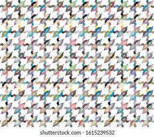 Seamless geometric ornamental vector pattern. Abstract background