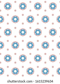 Seamless geometric ornamental vector pattern. Abstract background
