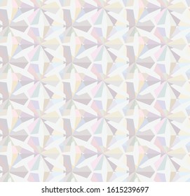 Seamless geometric ornamental vector pattern. Abstract background