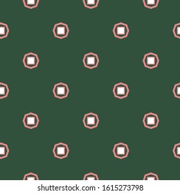 Seamless geometric ornamental vector pattern. Abstract background