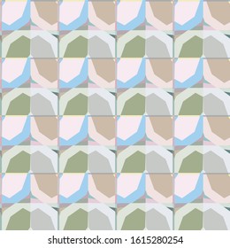 Seamless geometric ornamental vector pattern. Abstract background