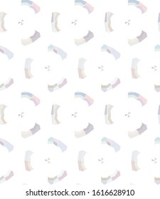 Seamless geometric ornamental vector pattern. Abstract background