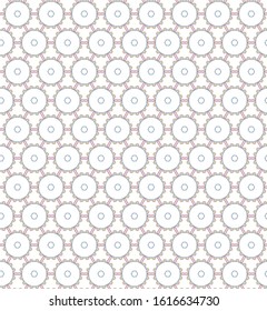Seamless geometric ornamental vector pattern. Abstract background