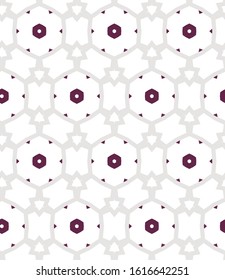 Seamless geometric ornamental vector pattern. Abstract background