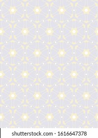 Seamless geometric ornamental vector pattern. Abstract background