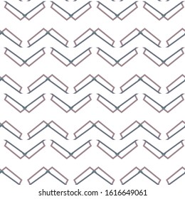 Seamless geometric ornamental vector pattern. Abstract background