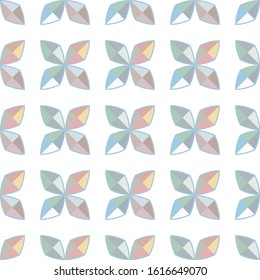 Seamless geometric ornamental vector pattern. Abstract background
