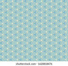 Seamless geometric ornamental vector pattern. Abstract background
