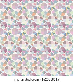 Seamless geometric ornamental vector pattern. Abstract background