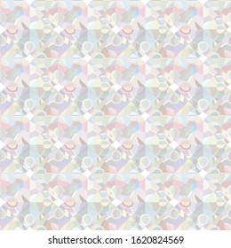 Seamless geometric ornamental vector pattern. Abstract background