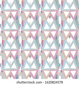 Seamless geometric ornamental vector pattern. Abstract background