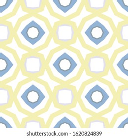 Seamless geometric ornamental vector pattern. Abstract background