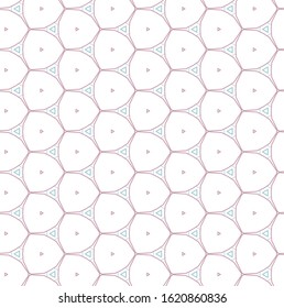 Seamless geometric ornamental vector pattern. Abstract background