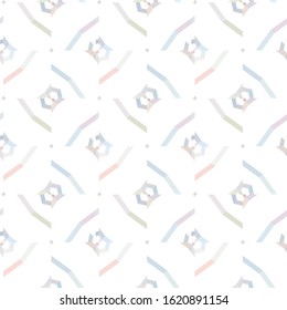 Seamless geometric ornamental vector pattern. Abstract background