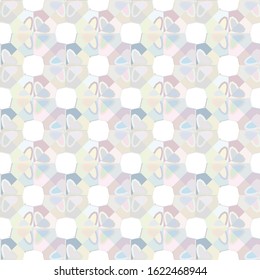 Seamless geometric ornamental vector pattern. Abstract background