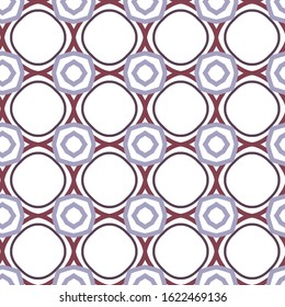 Seamless geometric ornamental vector pattern. Abstract background