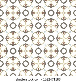 Seamless geometric ornamental vector pattern. Abstract background