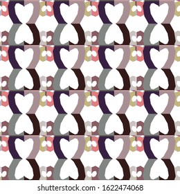Seamless geometric ornamental vector pattern. Abstract background